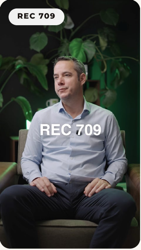 La même image convertie en Rec 709
